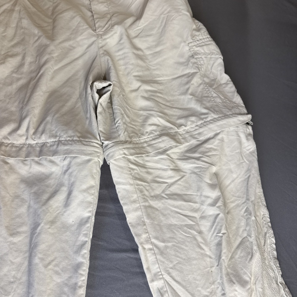 Columbia Sportswear Pants‎ Large White Women's Capri 100% Cotton Capri - Picture 8 of 12